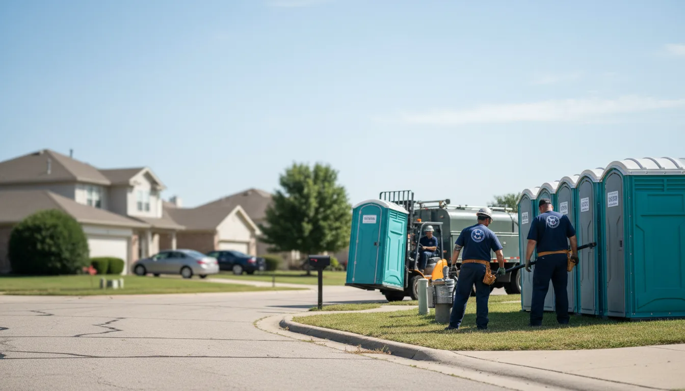 Porta Potty Rental in Cross Plains, TX near me
